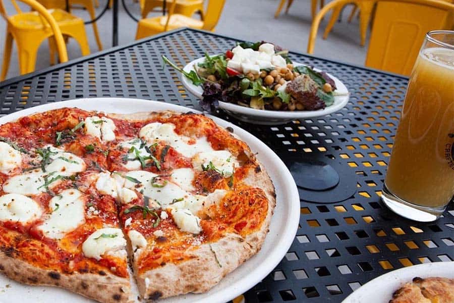 Tappo wood fired pizza
